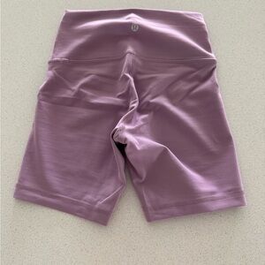lululemon athletica Women's Lavender Bike Shorts